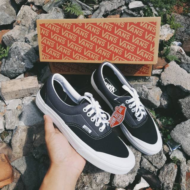 Jual Vans Era Tc 2 Tone Black Obsidian Shopee Indonesia