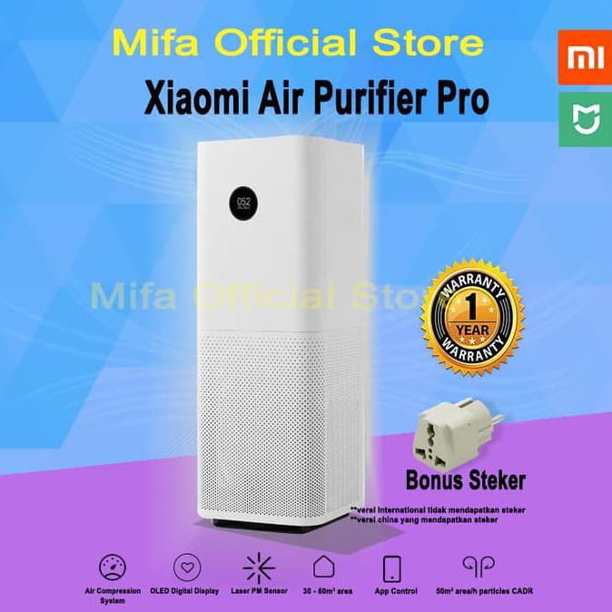 Jual PROMO Xiaomi Mi Mijia Air Purifier PRO OLED Digital Touch Display