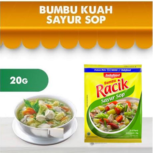 Jual Bumbu Indofood Racik Sayur Sop Bumbu Sop Racik Sop Shopee