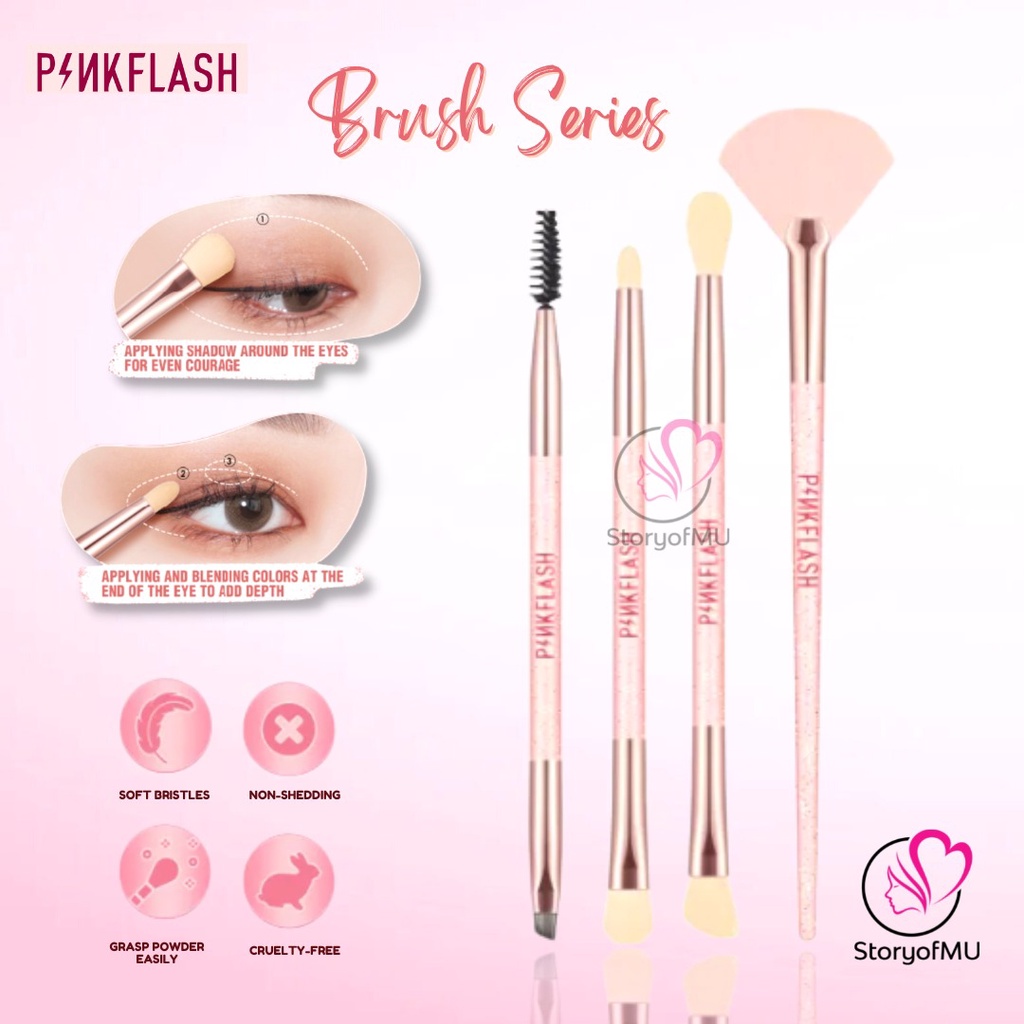 Jual PINKFLASH PFT04 Makeup Brush Fairy Wand Beauty Brush Makeup Tool