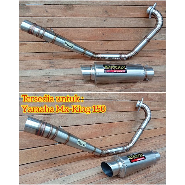 Jual Knalpot Racing Yamaha Mx King 150 Ngaceng Roadrace Jengat Road ...