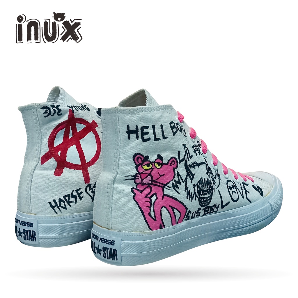 Jual CONVERSE CUSTOM LIL PEEP SEPATU CONVERSE SEPATU LIL PEEP CONVERSE LIL PEEP SEPATU LUKIS SNEAKERS CONVERSE CHUCK TAYLOR Shopee Indonesia