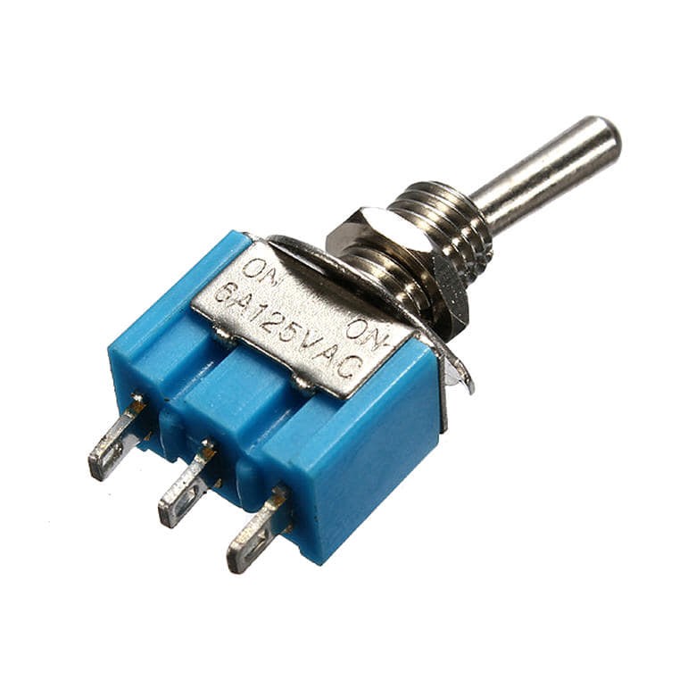 Jual Toggle 3 Pin 3 Arah ON-OFF-ON Togel Switch Tuas MTS 103 Way ...
