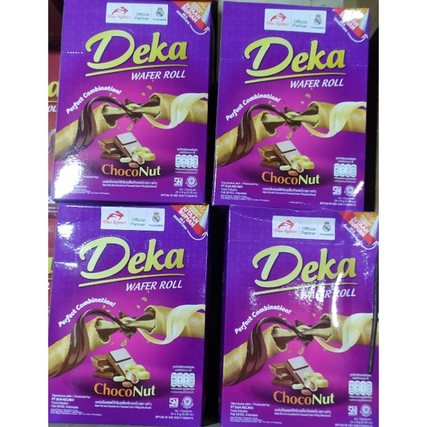 Jual Deka Wafer Stick Roll ( isi 24 pcs @8gr ) | Shopee Indonesia