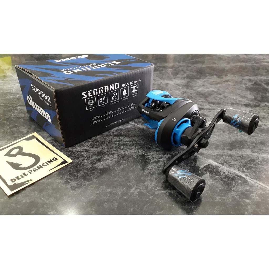 Jual Reel Baitcasting Okuma Serrano SRN101H-A | Shopee Indonesia