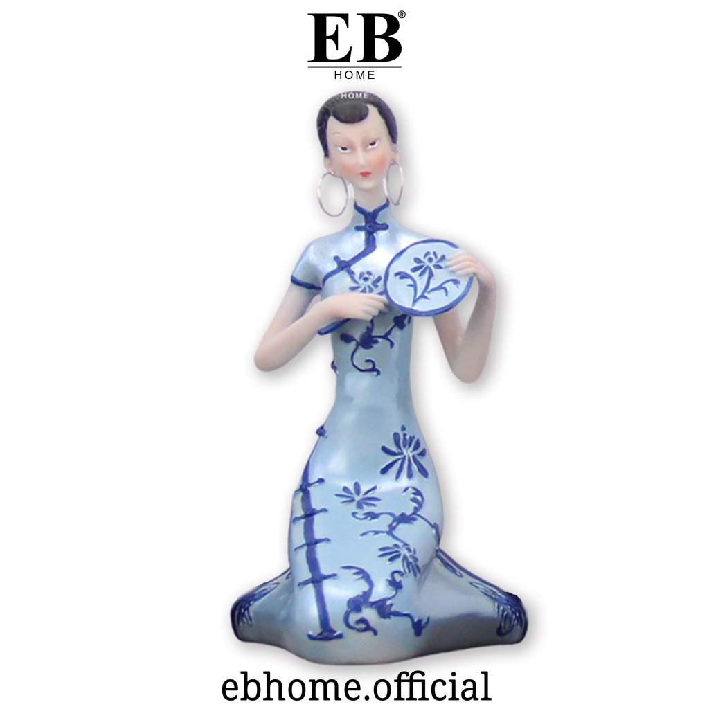 Jual Patung Hiasan Meja Figurine / Chinese Lady Statue EB Home 264/11 ...