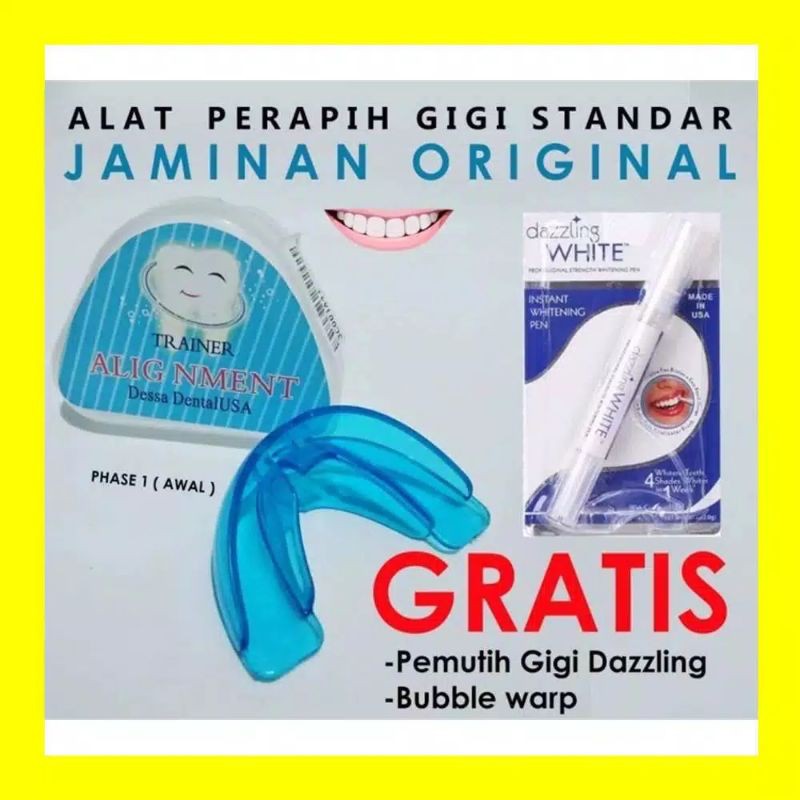 Jual Perapih gigi original alat peata gigi dan merapihkan meratakan ...