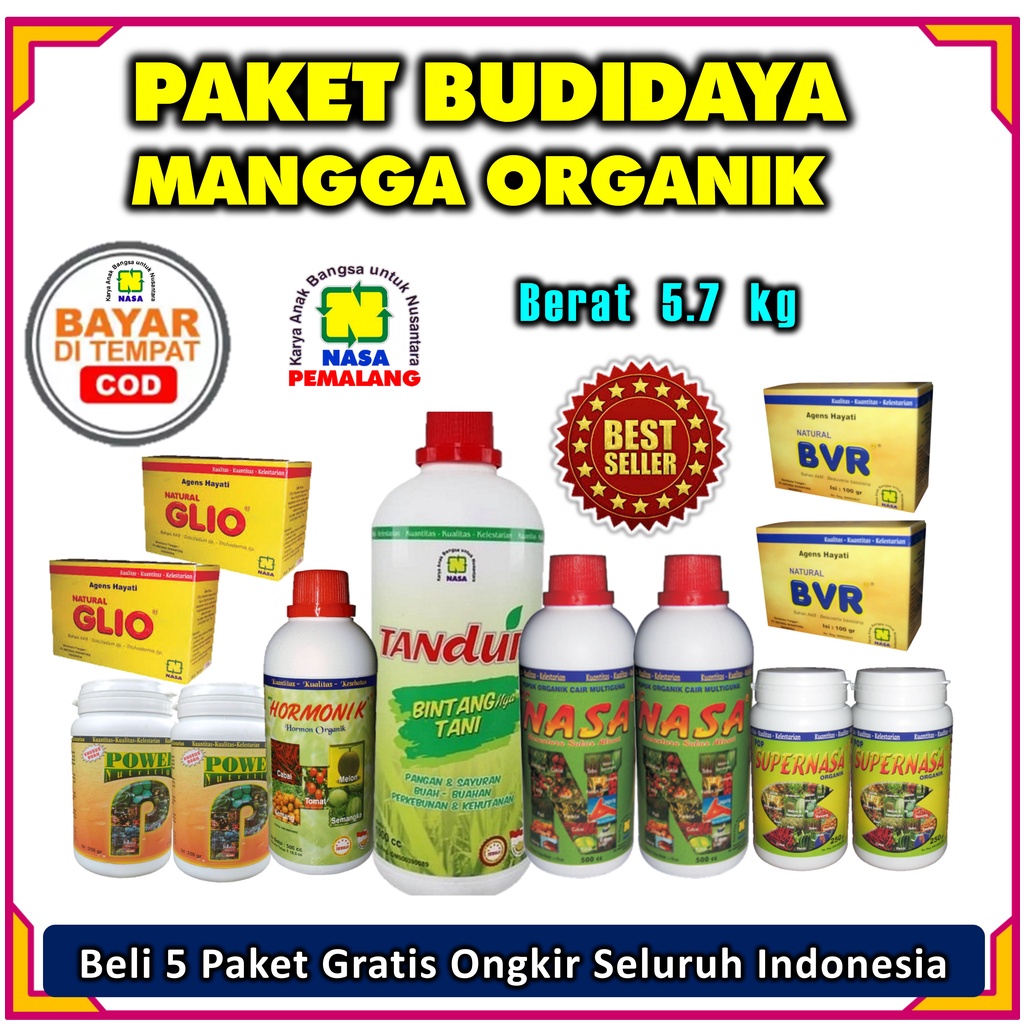 Jual PUPUK MANGGA ORGANIK BINTANG TANI TANDUR SUPERNASA POWER NUTRITION ...