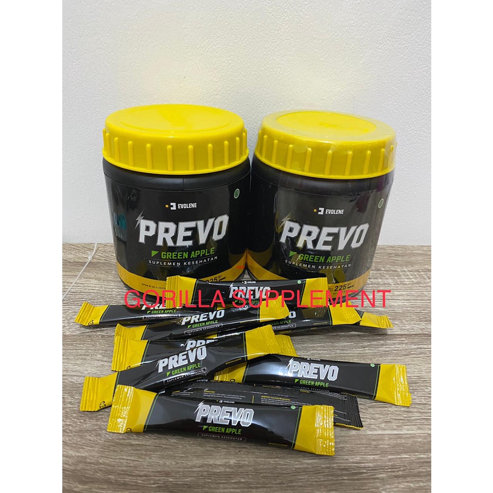 Jual EVOLENE PREVO 1 Sachet Serving PWO Pre Work Out Suplemen Fitness ...