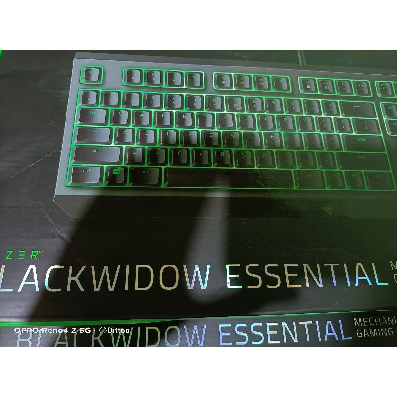 Jual RAZER BLACKWIDOW ESSENTIAL MECHANICAL GAMING KEYBOARD | Shopee ...