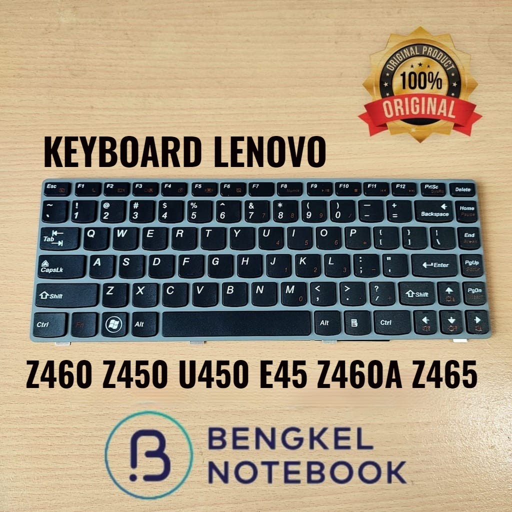 Jual Keyboard Lenovo Z460 Z450 U450 E45 Z460A Z465 | Shopee Indonesia