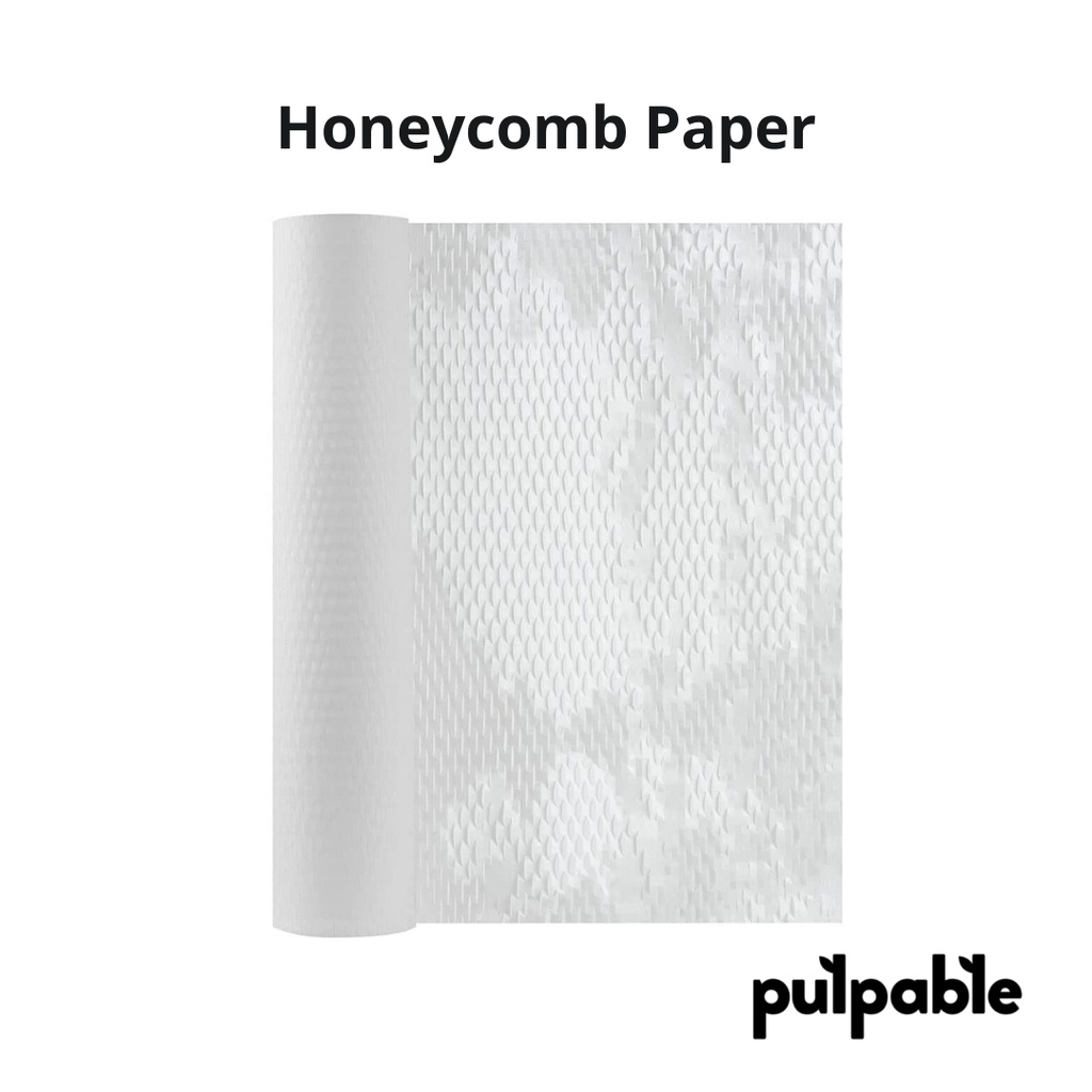 Jual White honeycomb paper / honeycomb paper putih 10 meter / 10m ...