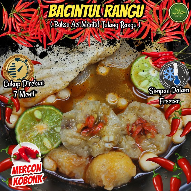 Jual Bakso Aci Rangu isi CABE | Shopee Indonesia