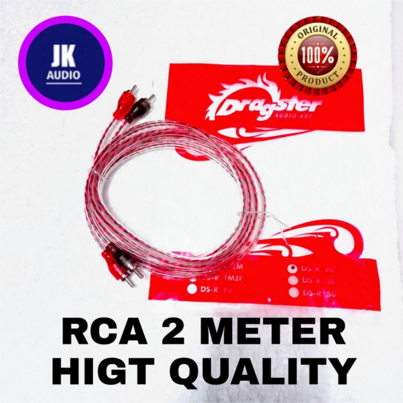 Jual Kabel Audio RCA Audio Lab 2 meter High Grade audio interconnect ...