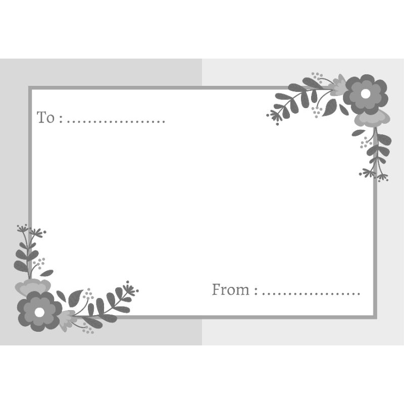 Jual Kartu ucapan polos/ Blank Card | Shopee Indonesia