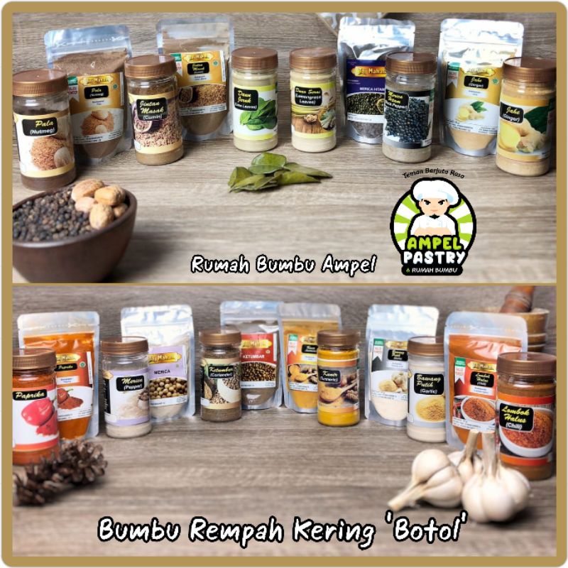 Jual Bumbu Rempah Kering Botol (Aneka Pilihan) | Shopee Indonesia