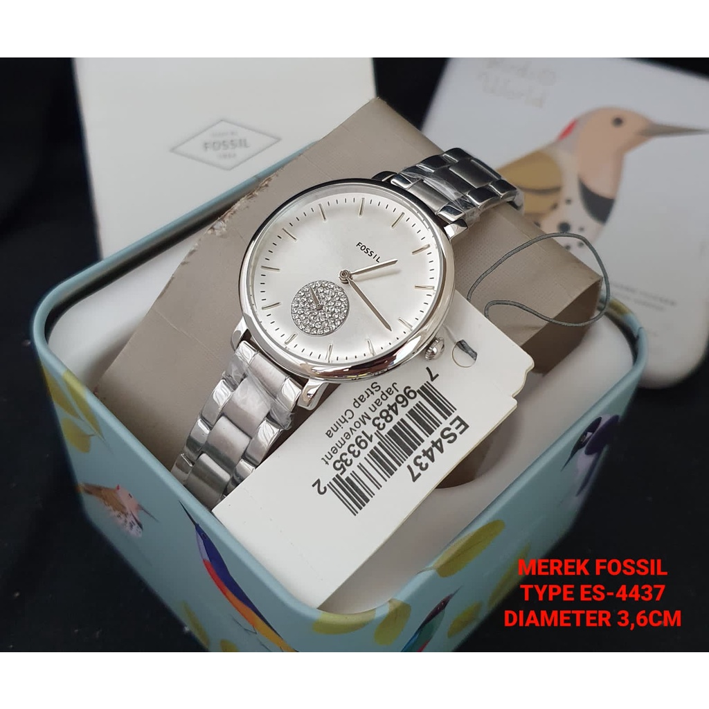 JAM TANGAN WANITA FOSSIL ES 4438 ES 4439 ES 4437 ORIGINAL