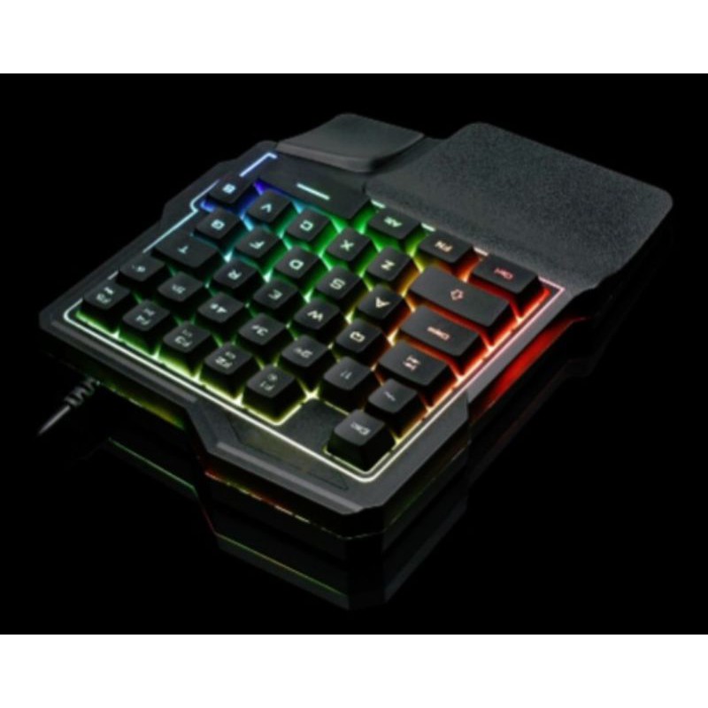 Jual Keyboard gaming single hand RGB | Shopee Indonesia