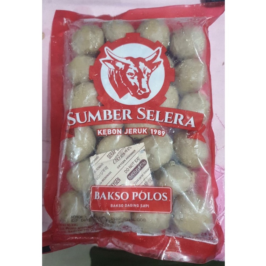 Jual Sumber Selera Bakso Polos Isi 25 Butir Shopee Indonesia