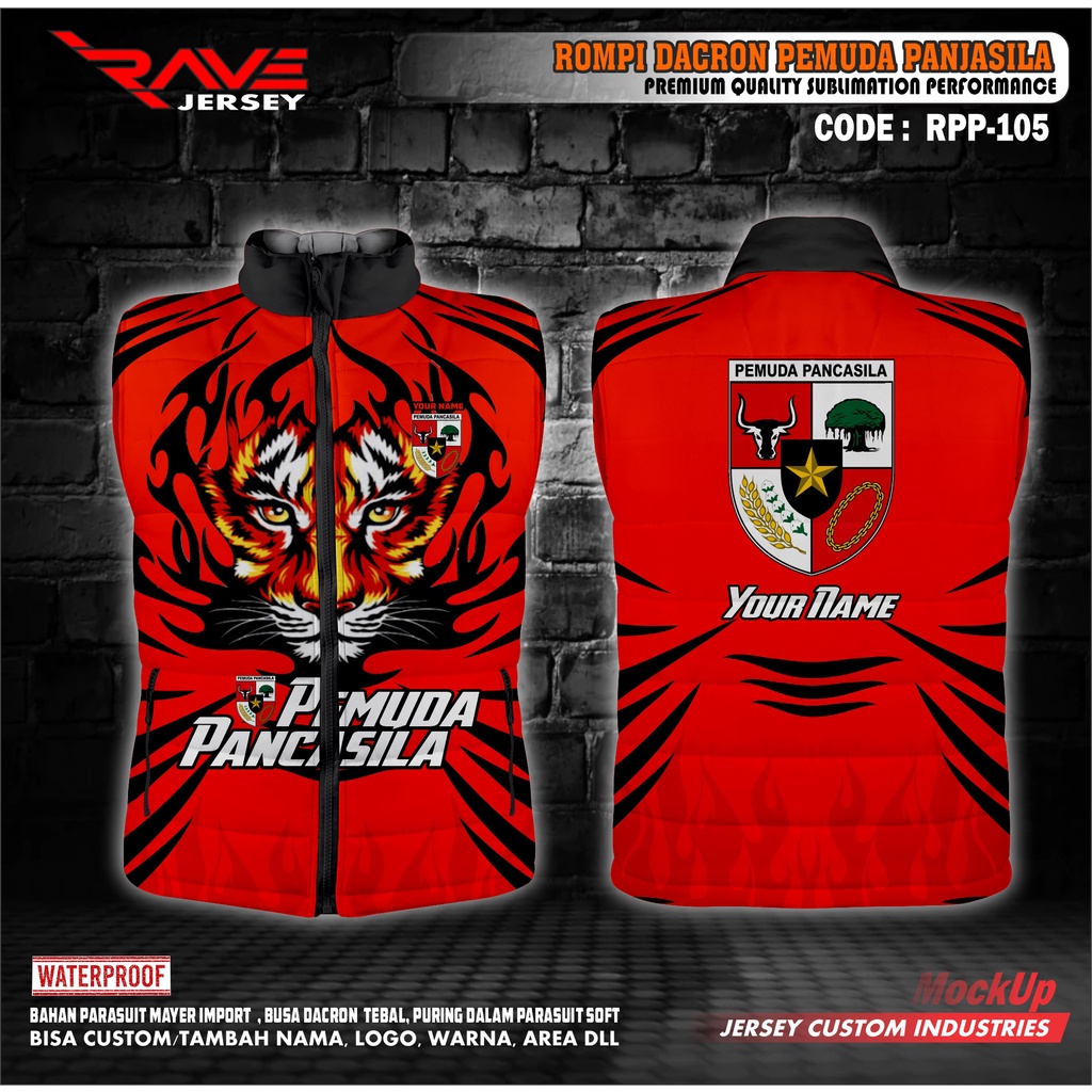 Jual ROMPI PUFFER/DACRON/GELEMBUNG PEMUDA PANCASILA PP SESI 1 FULL ...