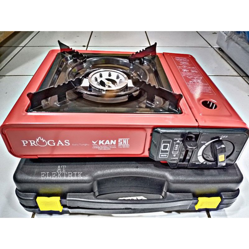 Jual Kompor Portable Gas Stove PROGAS 1 Tungku / Kompor Camping
