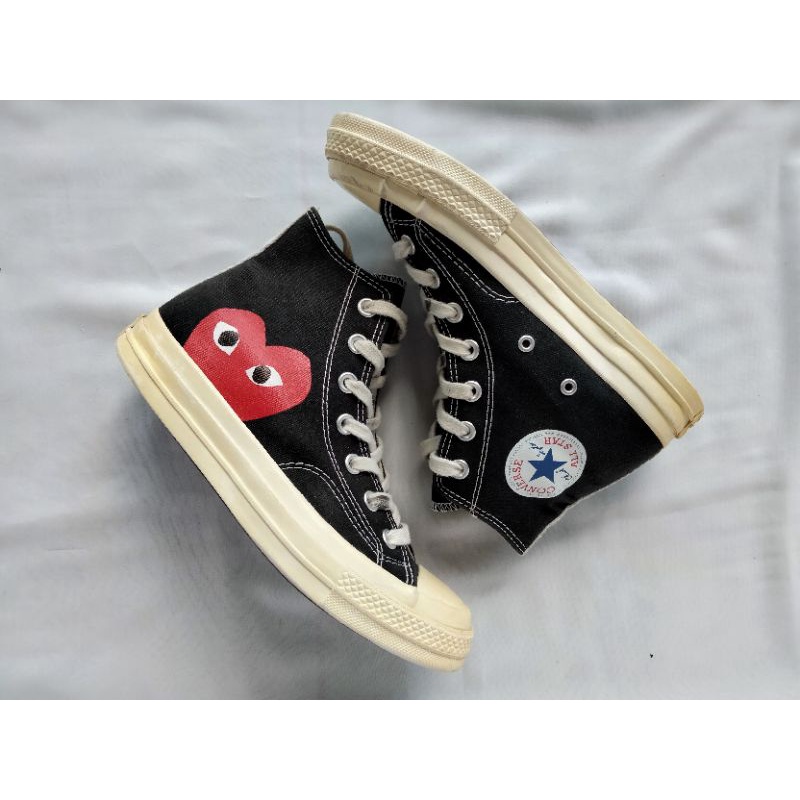 Jual sepatu Converse x Cdg second Shopee Indonesia