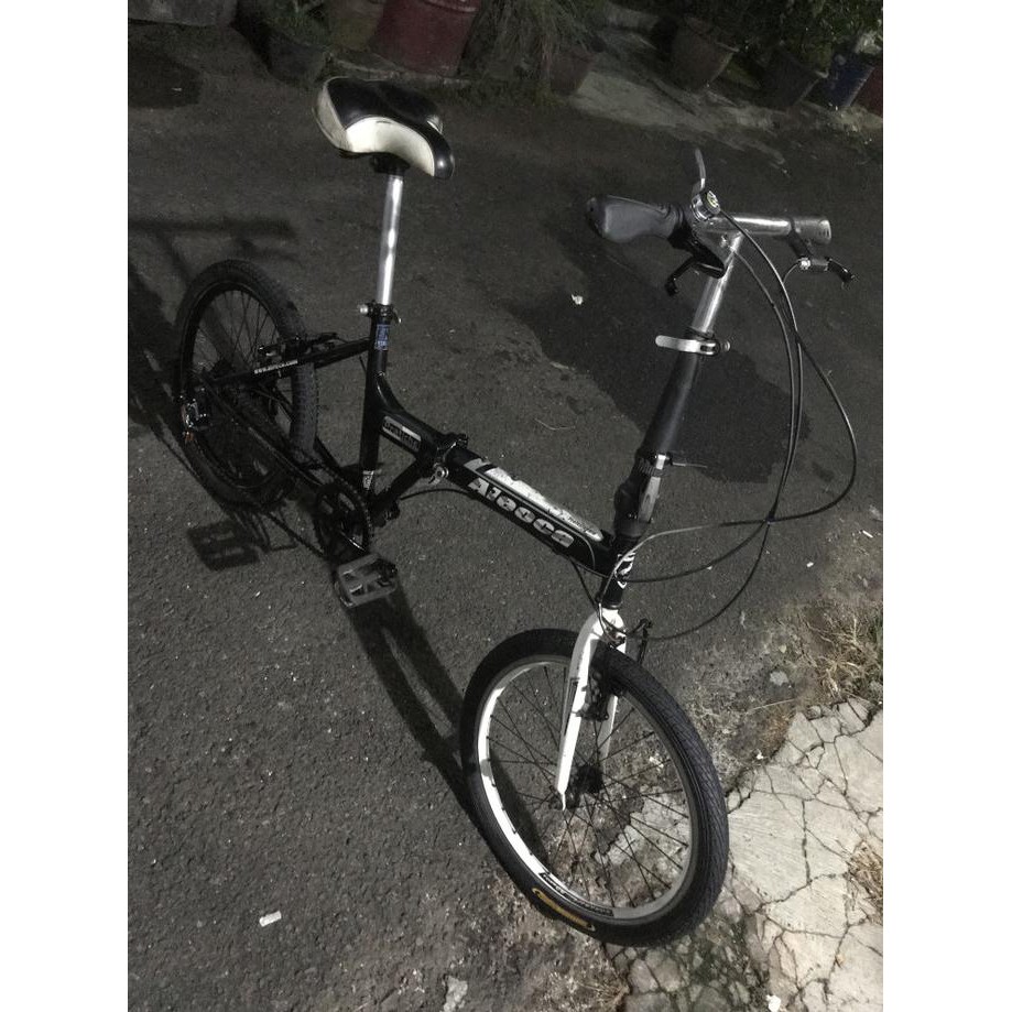 Jual Sepeda Lipat Aleoca Pratiche 6 Speed Uk 20 Normal Tinggal Gowes Benisarmono Shopee Indonesia