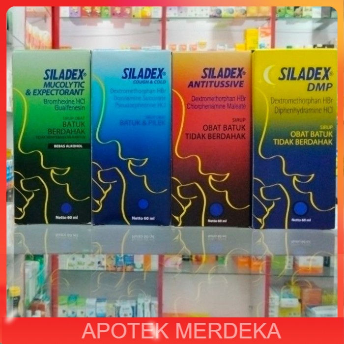 Jual Siladex Obat Batuk 60 mL / siladex batuk kering / dahak / flu