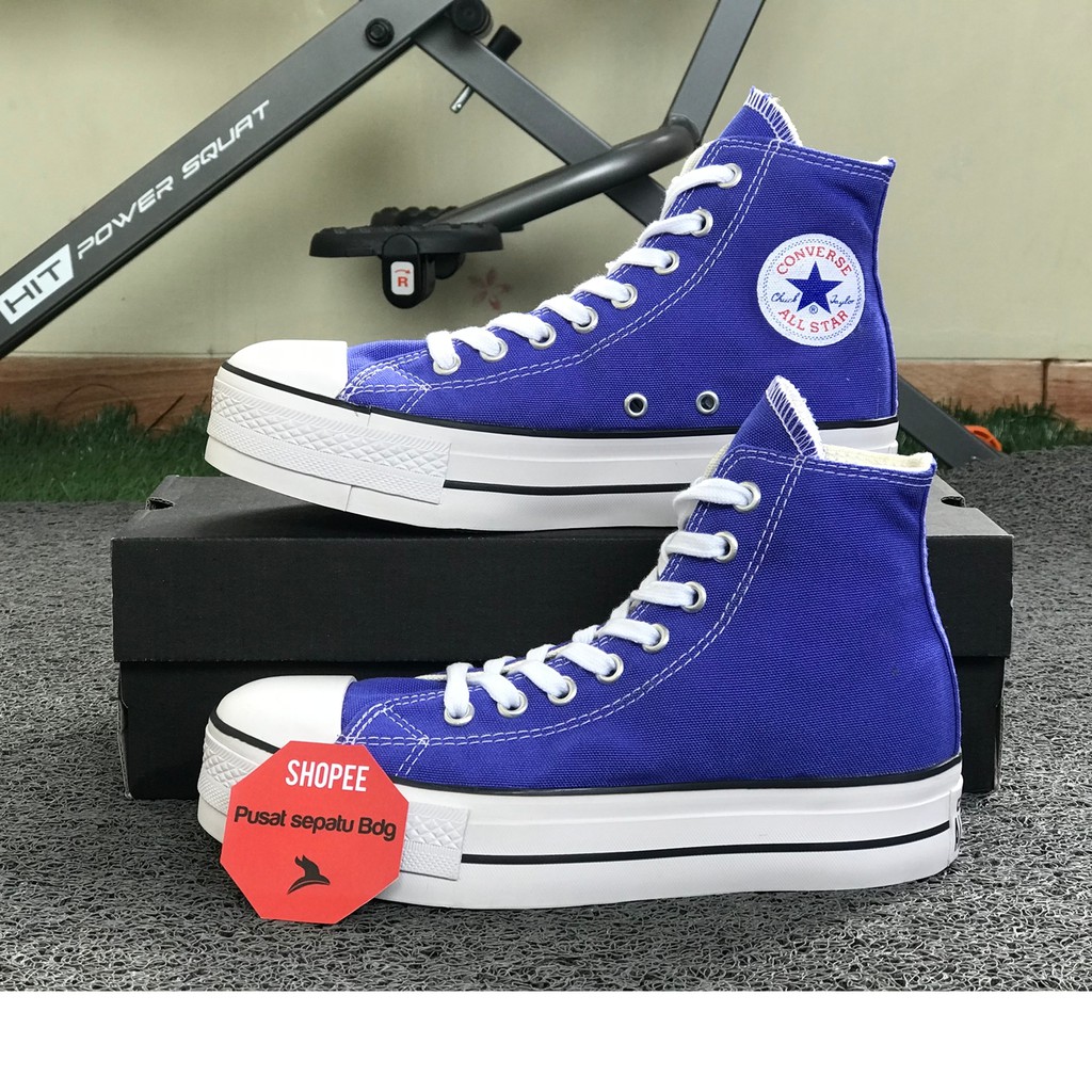 Converse azul cheap rey