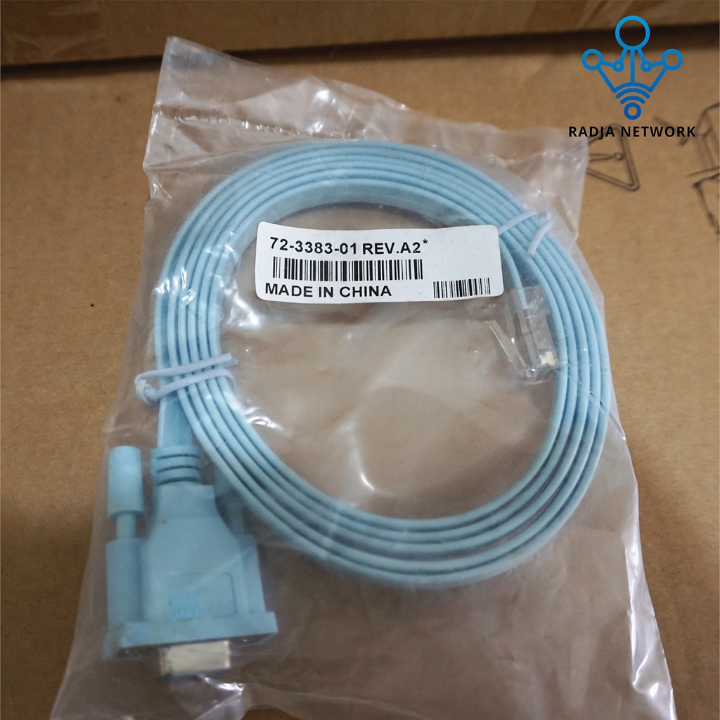 Jual Cisco CABCONSOLERJ45 Console Cable 6ft with RJ45 and DB9F (OEM