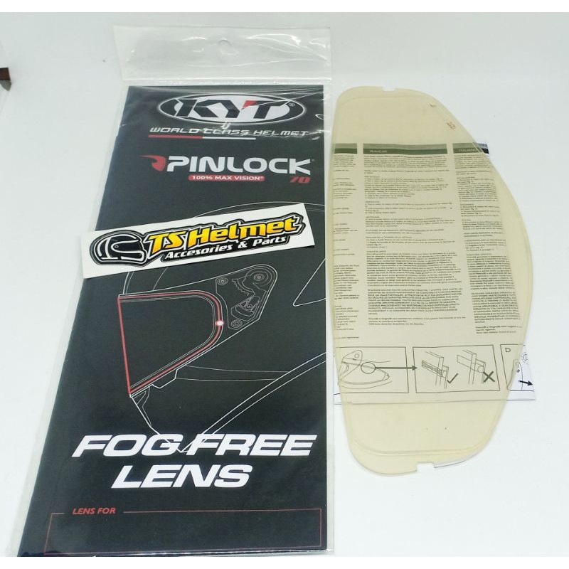 Jual Pinlock Kyt Striker R2R Nfr Nx Race NFJ TTC Vendetta Falcon