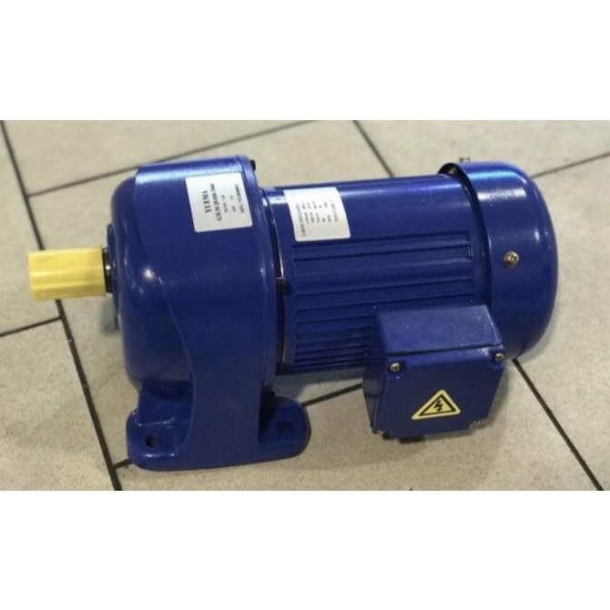 Jual Helical gear motor 1 hp ratio 5 - 25 / gear motor 1 hp | Shopee