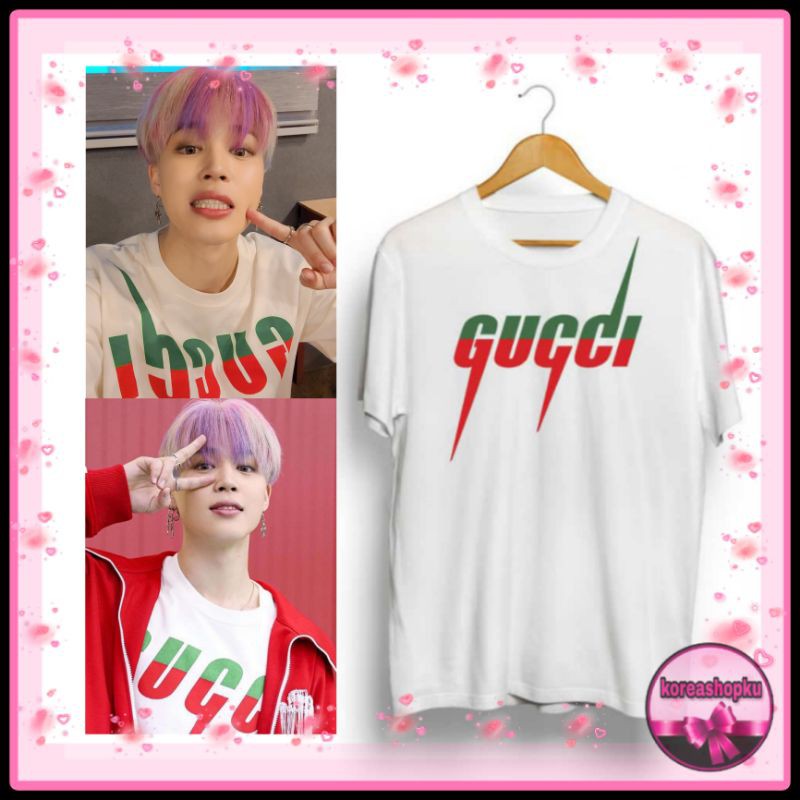 Jimin gucci store t shirt