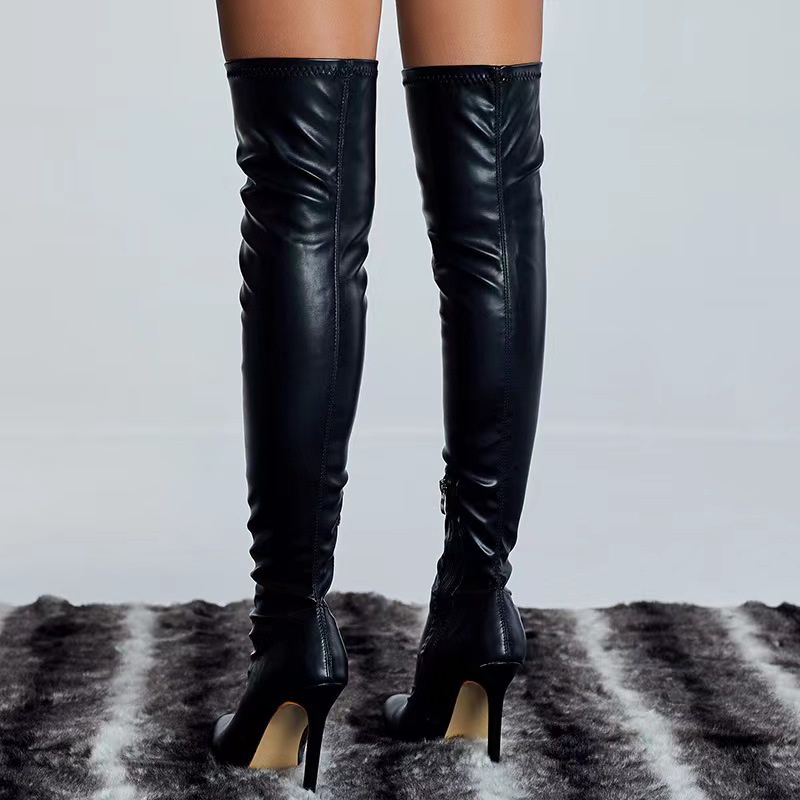 Jual 2021 Women Over The Knee Thigh High Boots Fetish 11cm High