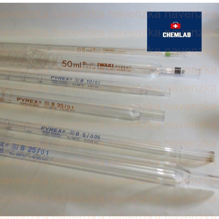 Jual Pipet Ukur 5ml Pipette Class B IWAKI | Shopee Indonesia