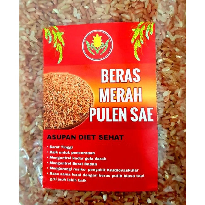 Jual Beras Merah Pulen Shopee Indonesia