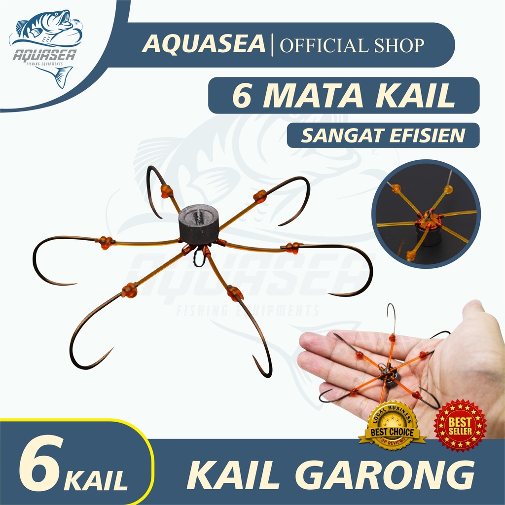 Jual Mata Kail Pancing Karbon Ukuran 6 Original Murah - Harga