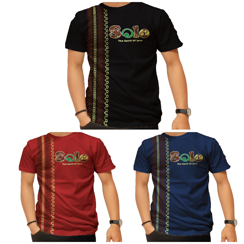 Jual Kaos batik murah grosir solo | oblong | kaos wisata | kaos oleh2