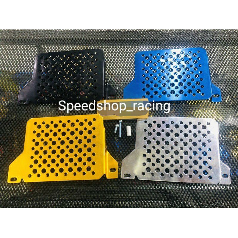 Jual Cover Radiator YAMAHA bahan CNC - Pelindung Radiator almu AEROX ...