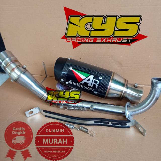 Jual knalpot racing Nmax Aerox Pcx Vario Beat Mio ADV xride Scoopy Fino ...