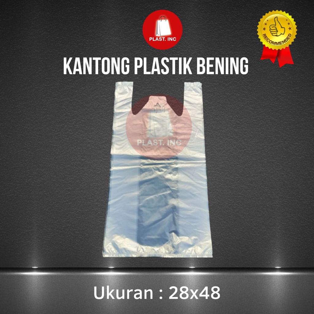 Jual KANTONG PLASTIK BENING UKURAN 15 , 24 , 28 (cm) | Shopee Indonesia