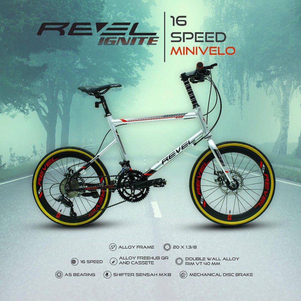 Harga best sale mini velo