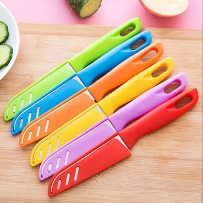 [UNIK88] Pisau Potong Buah & Sayuran / Pisau Dapur Tajam Anti Karat | AutoStock