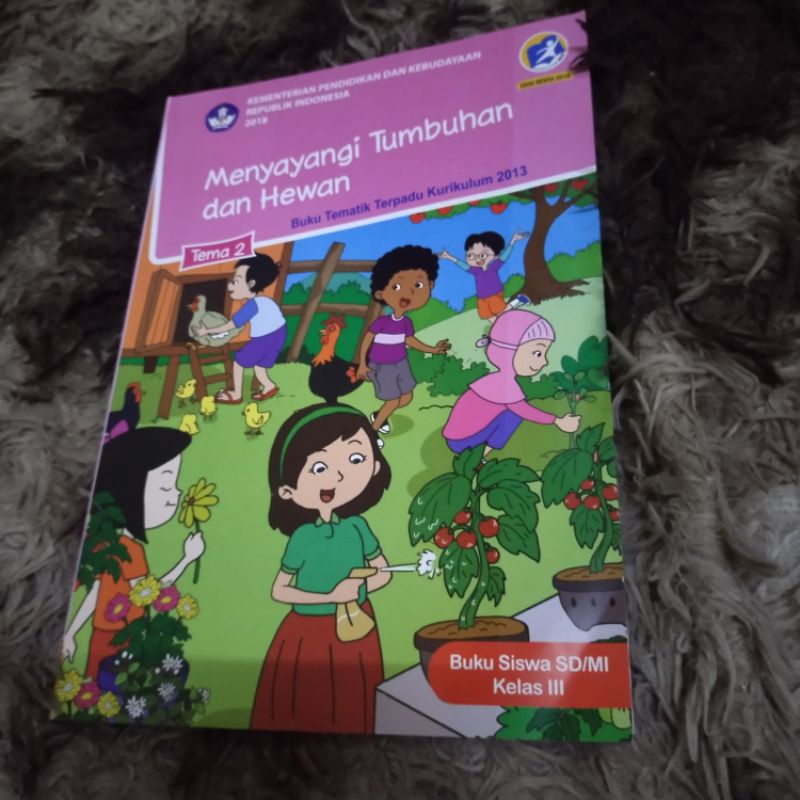 Jual Buku Tematik kelas 3 SD/MI Kurikulum 2013 | Shopee Indonesia