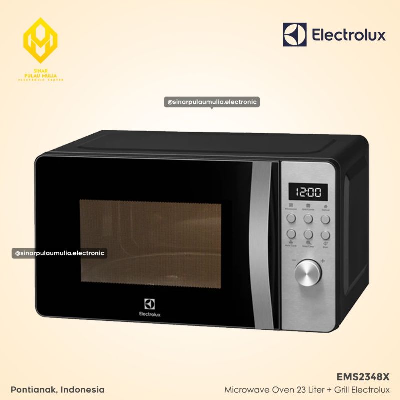 Jual Electrolux Microwave Oven 20 Liter [Grill] EMG20D38GB / EMG