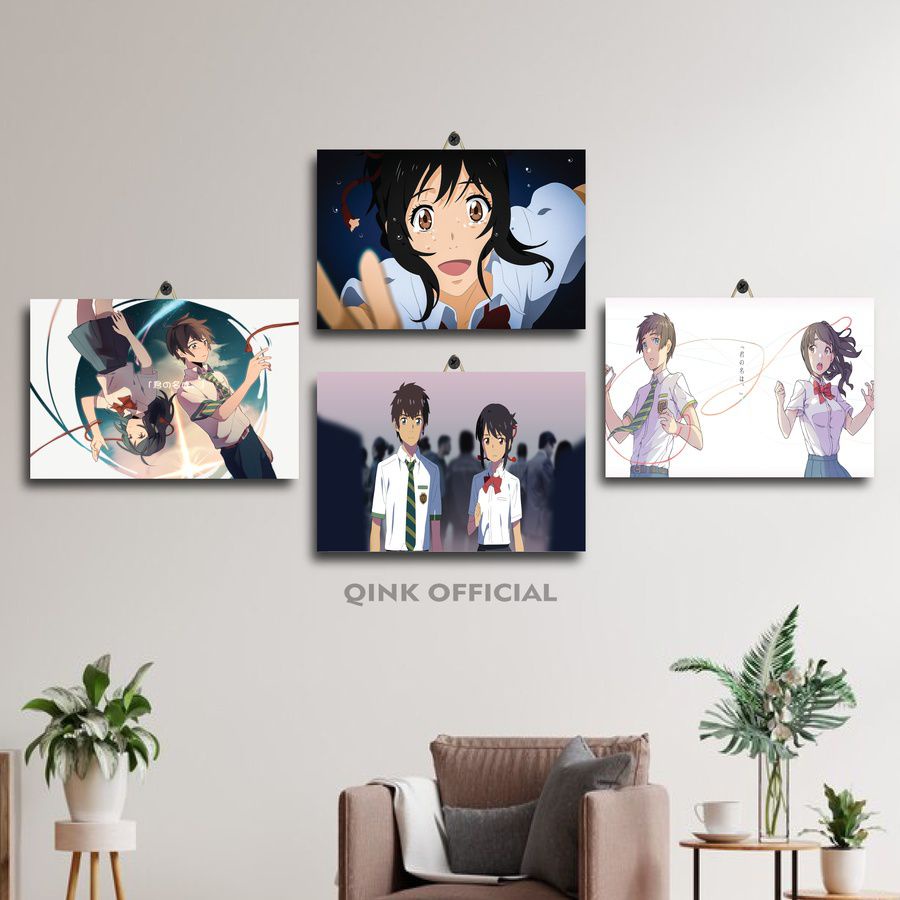 Jual 81-100 HIASAN KAMAR ANIME MANGA KIMI NO NA WA 20X30 FYR9U/YG9YU