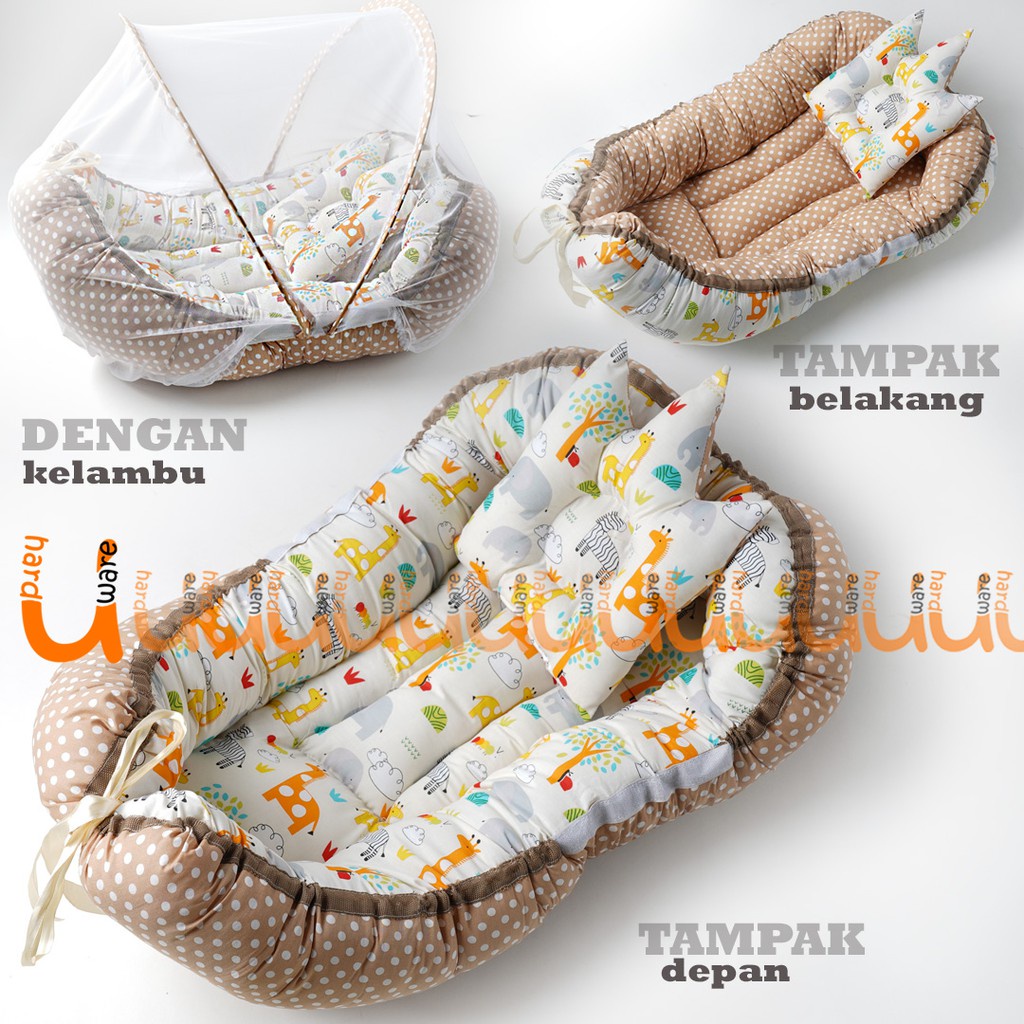 Jual Kasur Baby Nest Kasur Kapal Bayi Termurah Free Bantal Peyang Crown Kasur Anti Gumoh