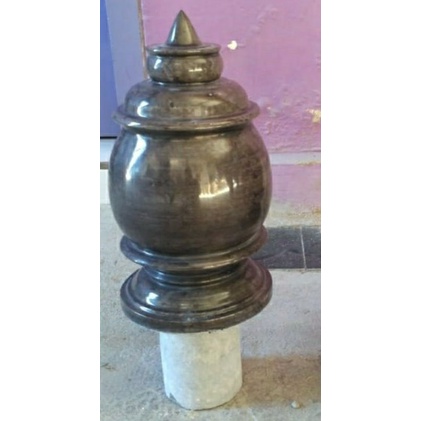 Jual Maesan Batu Marmer Hitam Model Kuluk | Shopee Indonesia