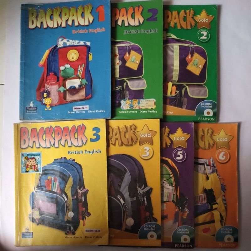 Jual (preloved) BACKPACK PEARSON BAHASA INGGRIS SD KELAS 1 2 3 5 6 ...