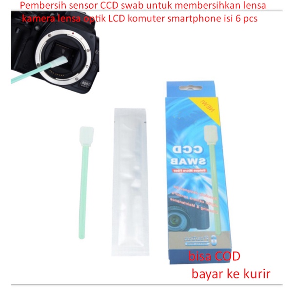 Jual Pembersih sensor CCD swab untuk membersihkan lensa kamera lensa ...